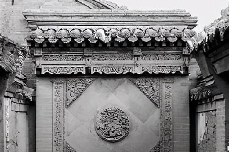 四合院外壁影墙