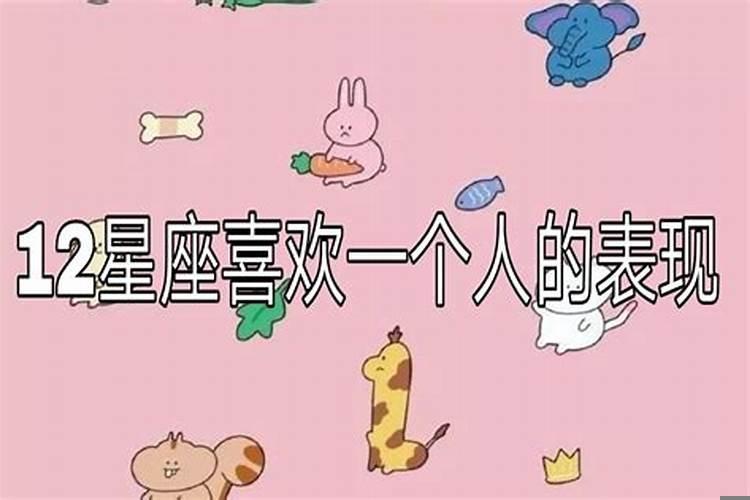 不容易喜欢一个人的星座