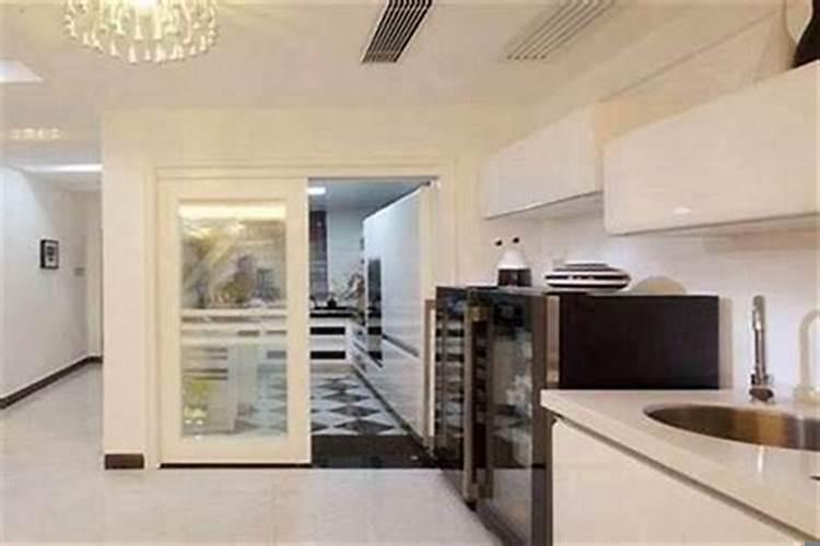 大门口对厨房风水怎样