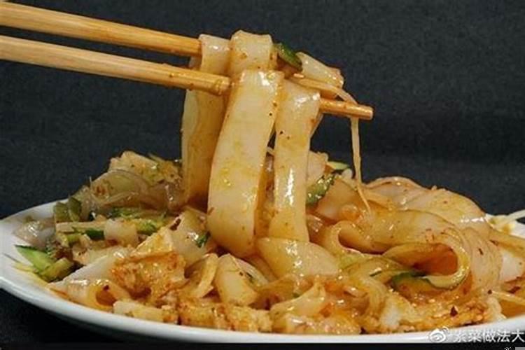 做梦吃凉皮是怎么回事