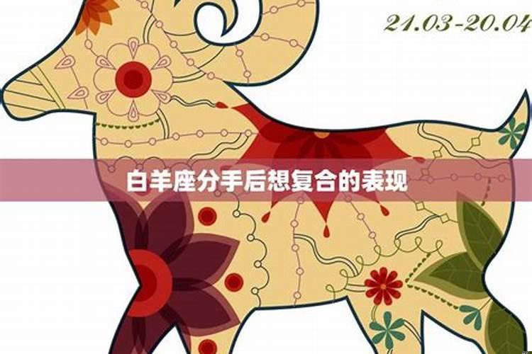 白羊座分手后的表现很冷静