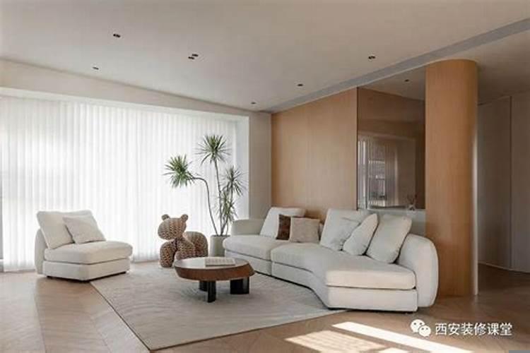 客厅沙发两旁摆花好吗