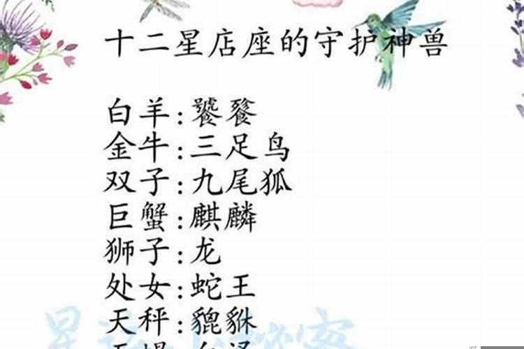 双子座是什么星座的守护神