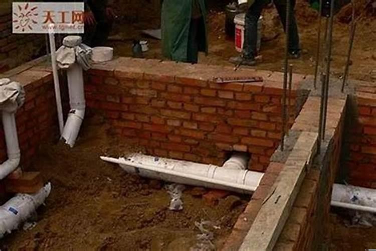 农村建房卫生间下水管怎么放