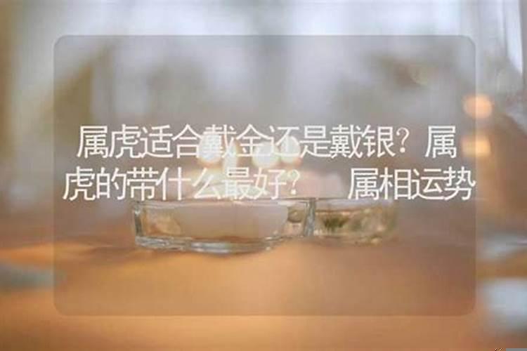 属虎适合戴金还是银