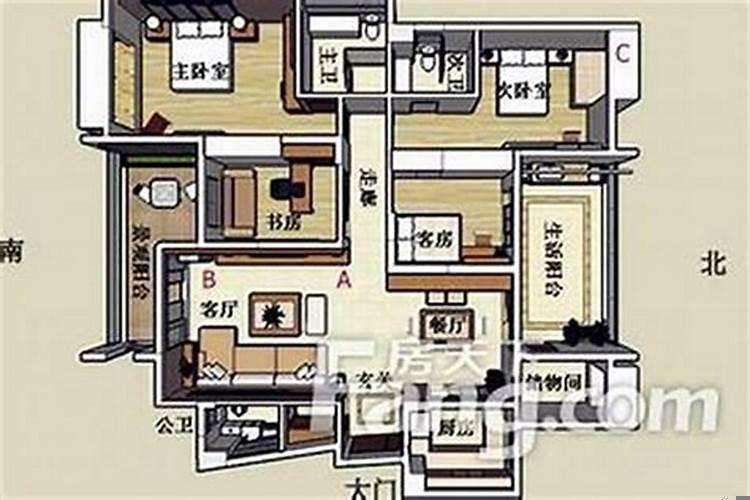 办公室财运风水位置