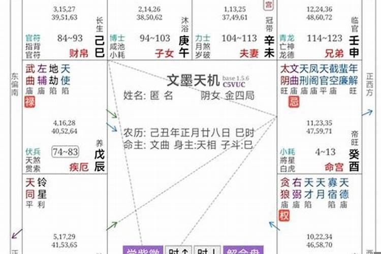 紫微斗数大运福德宫