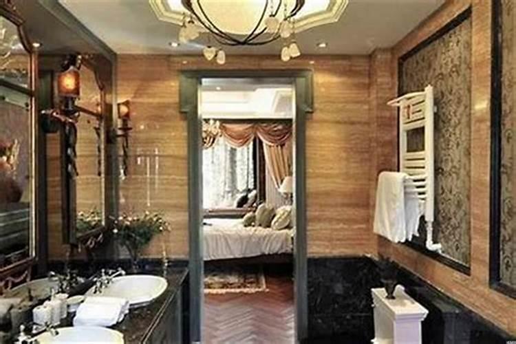 卫生间门不能对着床吗?