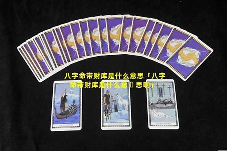 八字命带财库是什么意思