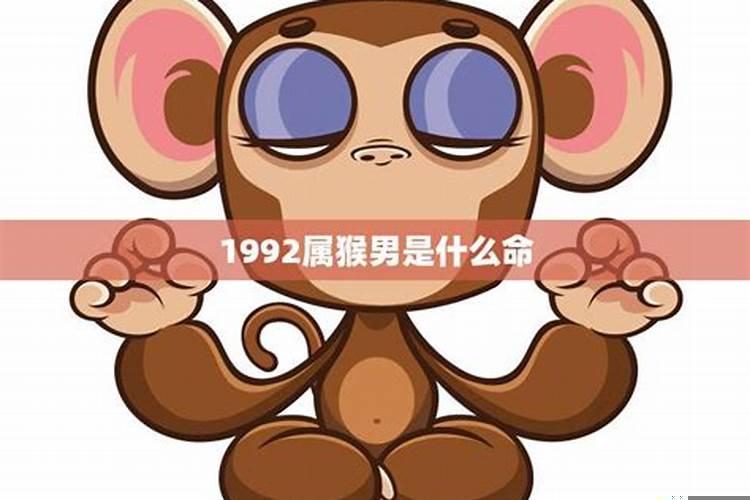 1992年属猴男是什么