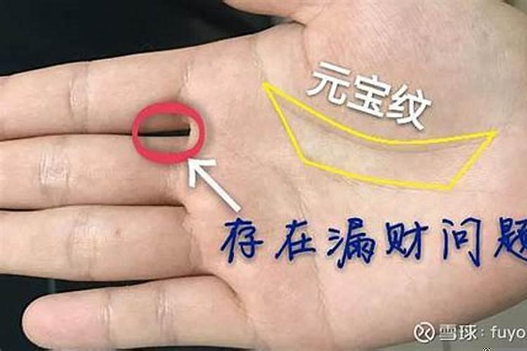 手上的元宝是什么形状