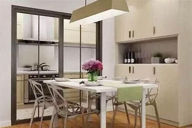 厨房对餐厅风水