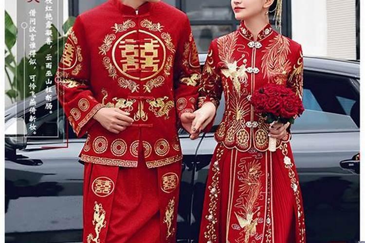 中式结婚礼服配什么鞋