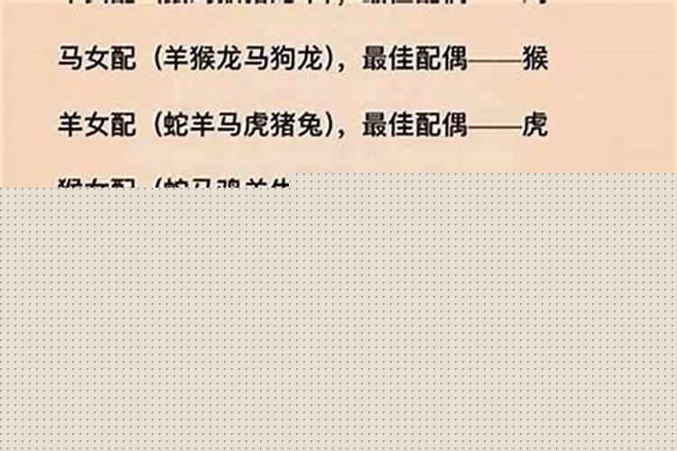 2017属相最佳配对生肖