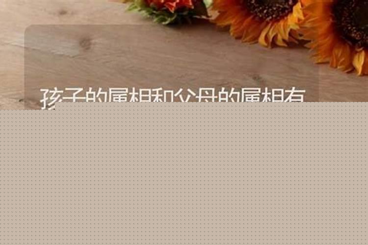 父母与孩子属相重要吗