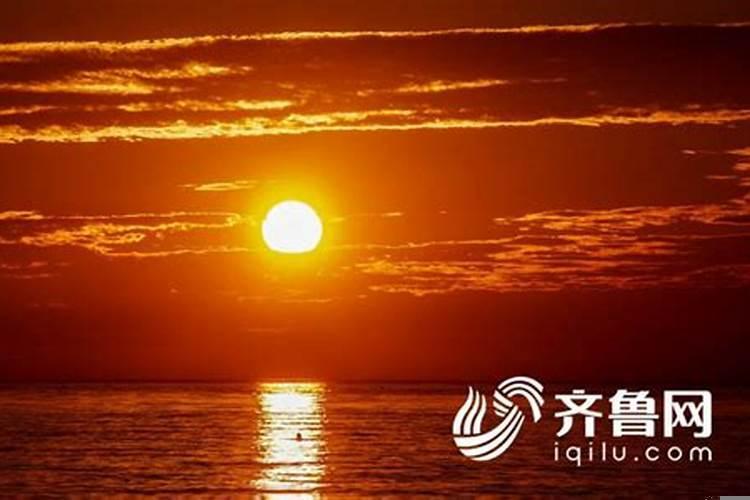 梦到朝霞和日出