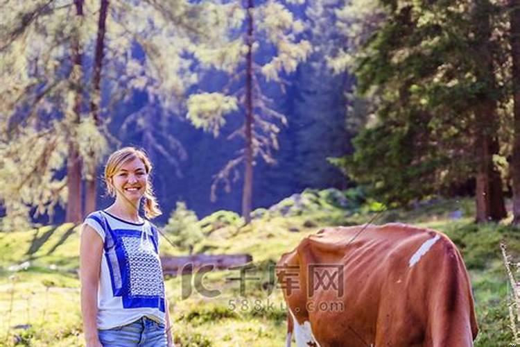 梦见牵着一头牛是什么意思