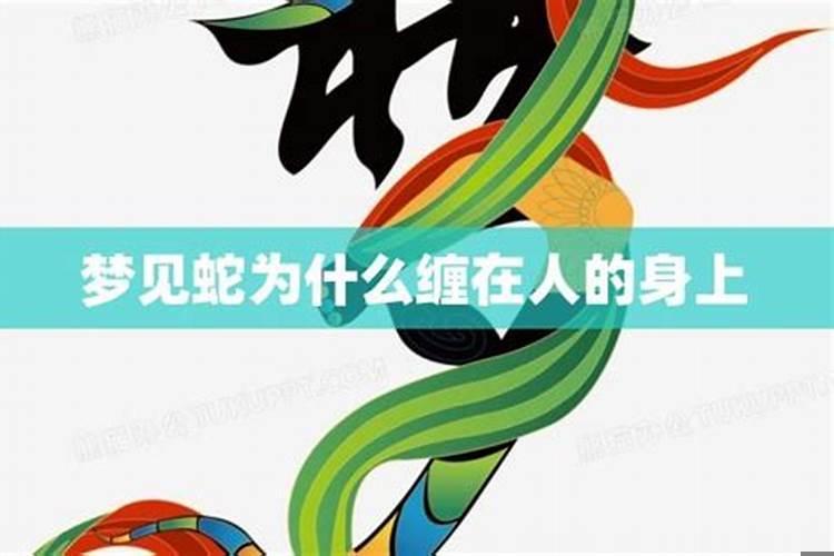 梦到好多蛇缠在身上