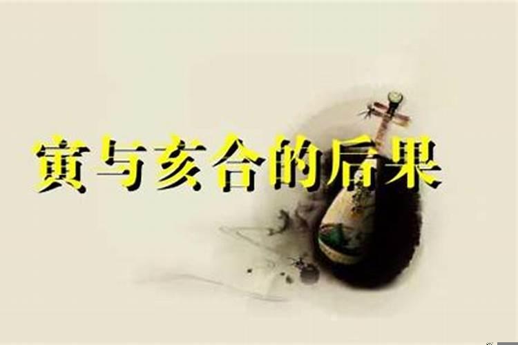寅亥合的结果