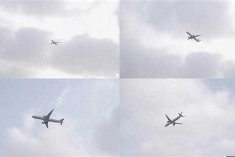 梦到特别大的飞机在眼前飞