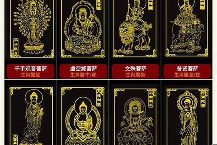 佛教十二生肖守护神