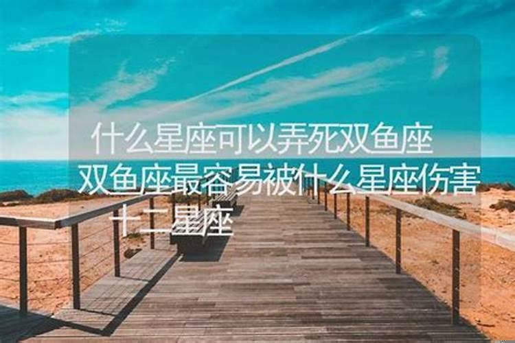双鱼会把哪个星座毁掉呢