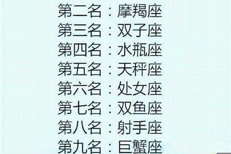 12星座谁最叛逆
