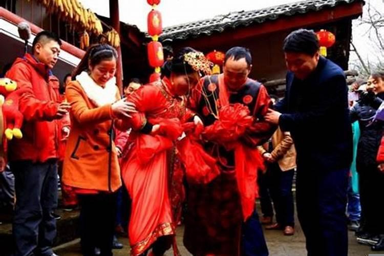 中国传统嫁娶婚俗