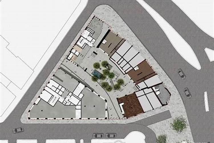 小区是三角形选房