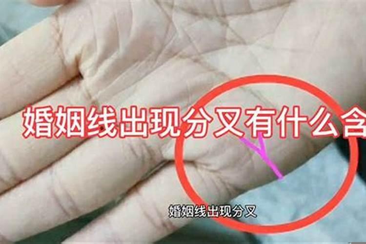 婚姻线分叉怎么回事