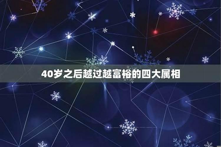 今年40岁属什么生肖什么命