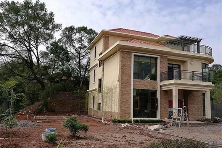 农村9x10米三层自建房