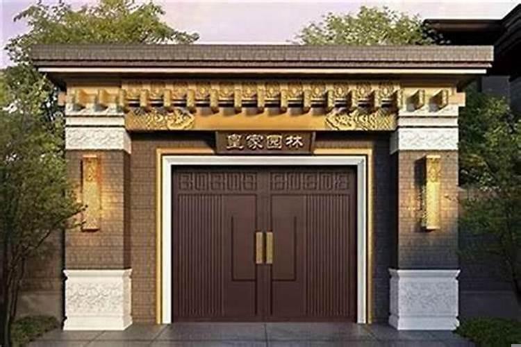 农村大门什么颜色好呢