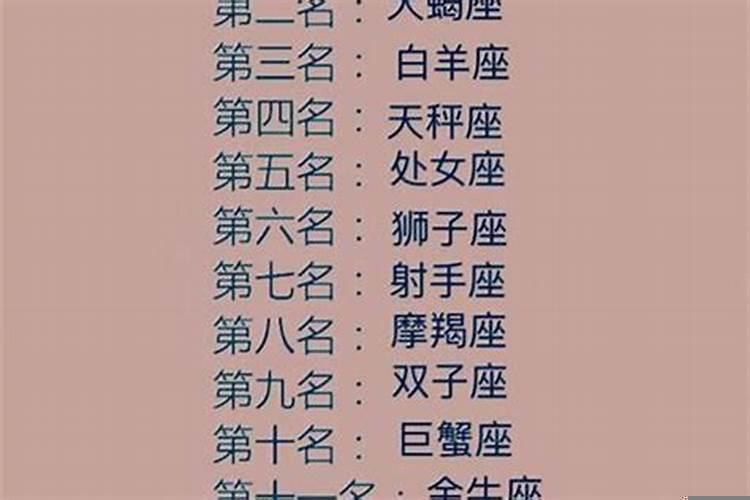 十二星座真正的神