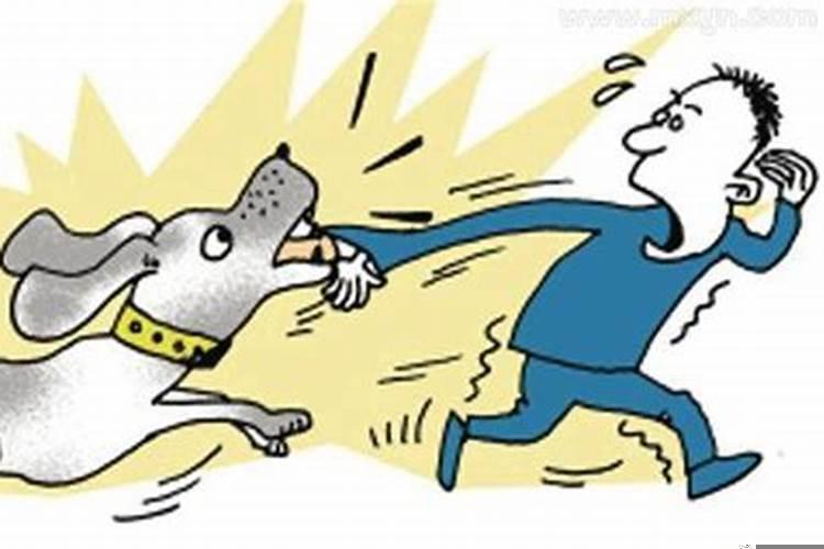 梦见自己被别人的狗咬了手