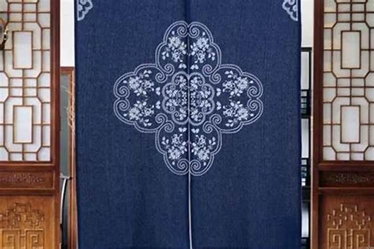 风水学门帘都用啥色