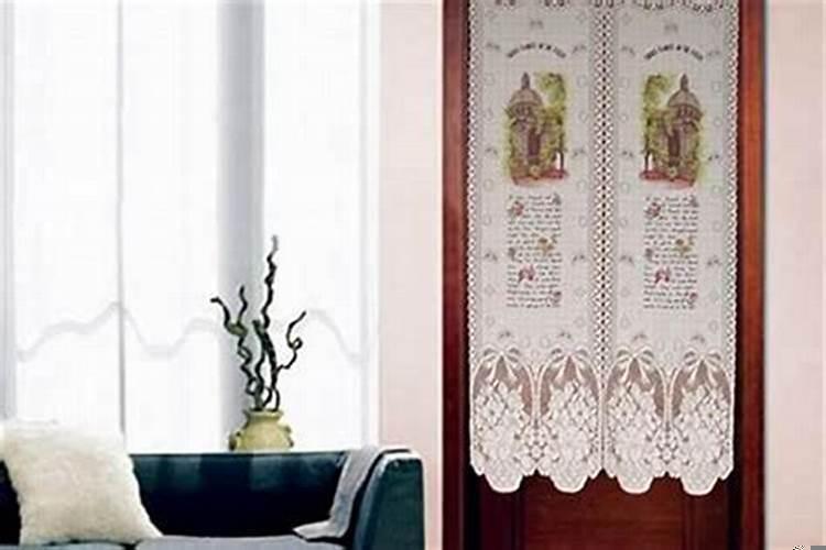 风水学门帘都用啥色