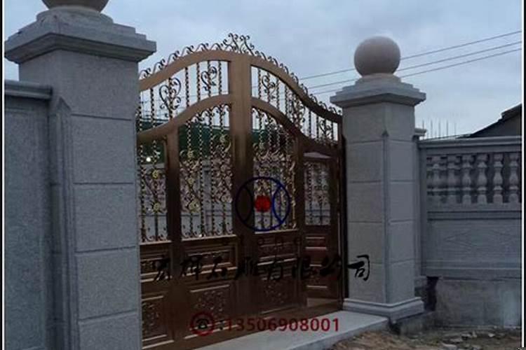 农村大门门楼高度