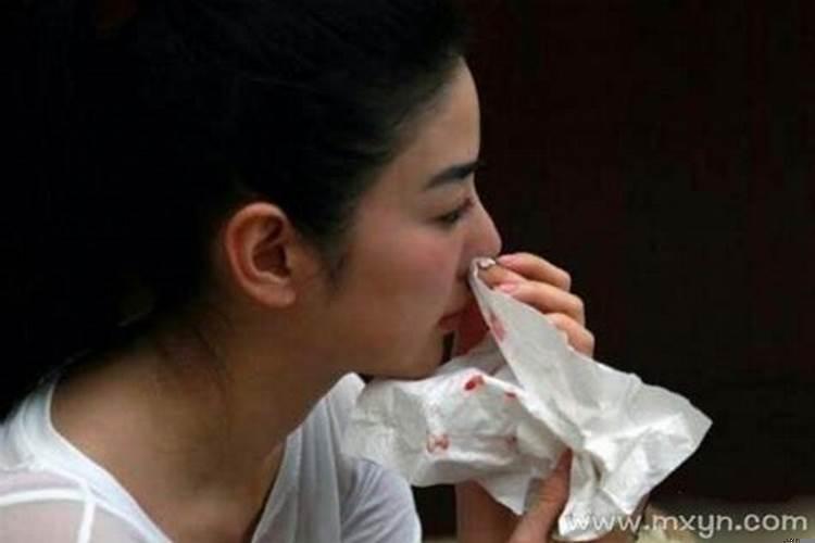 已婚女人梦见自己流鼻血是什么预兆