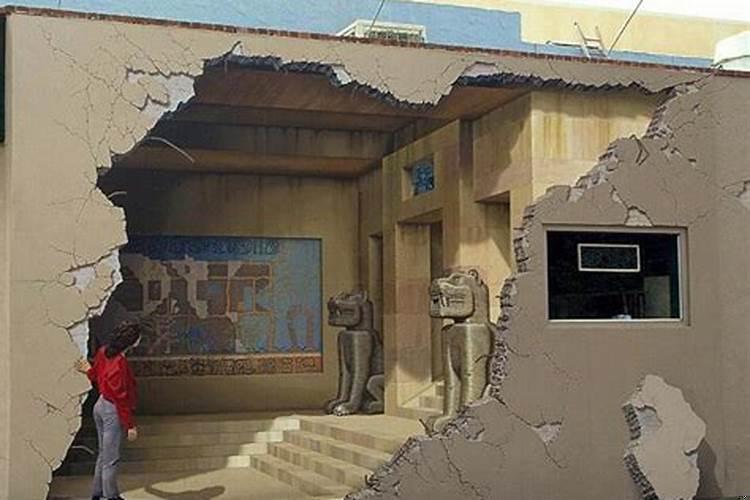 梦见墙倒塌但没伤到人周公