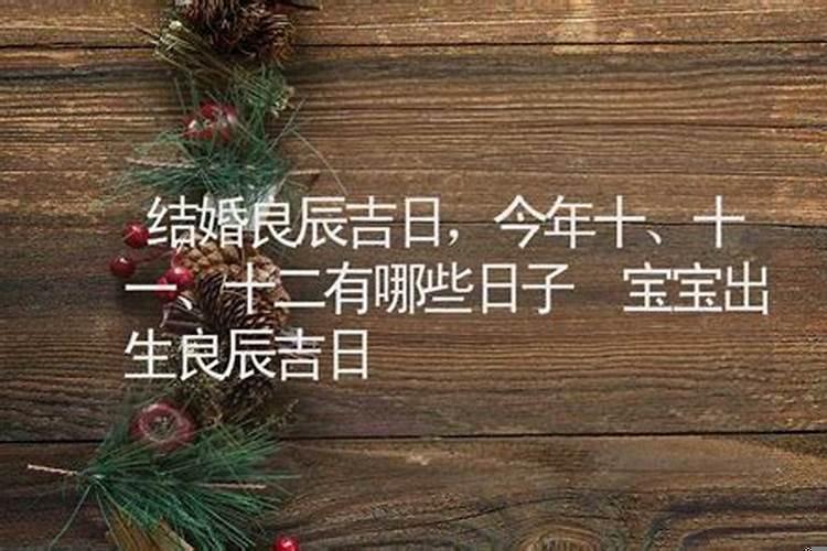 今年有什么日子