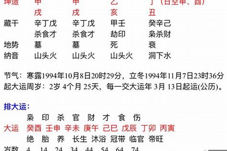 庚午和庚子的区别