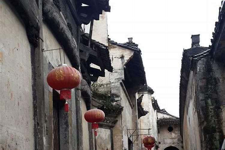 呈坎八卦村宝纶阁