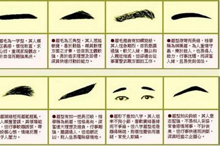 八字眉的男人怎么样