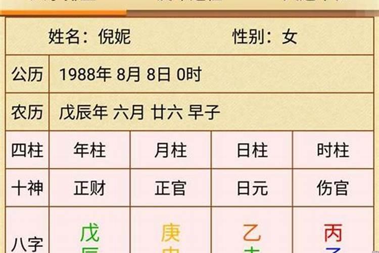 四柱八字命理学