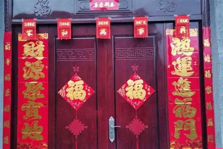 厂子大门怎么贴对联好看