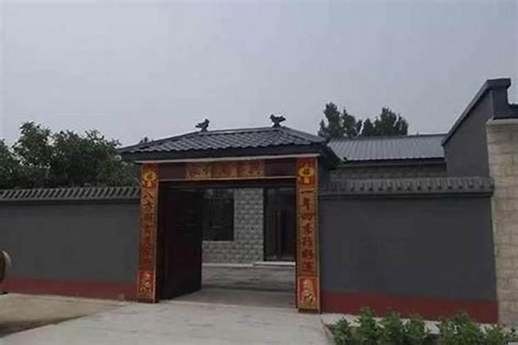 农村大院子大门最宽多少吉利