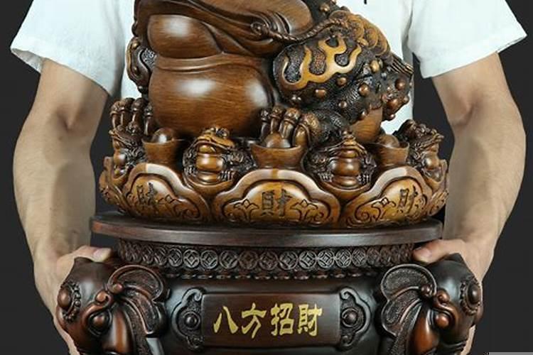 招财金蟾的摆放