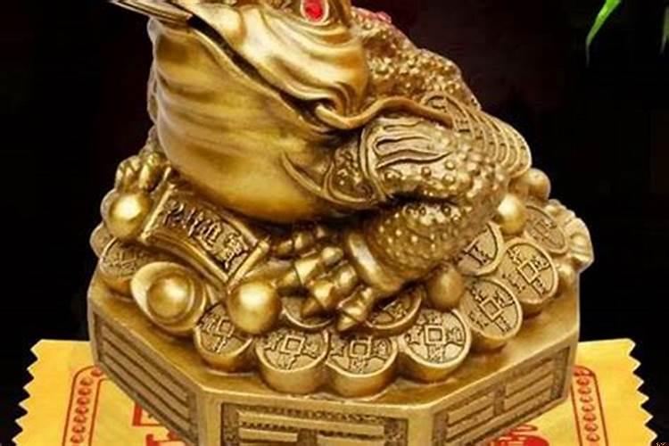 招财金蟾的摆放