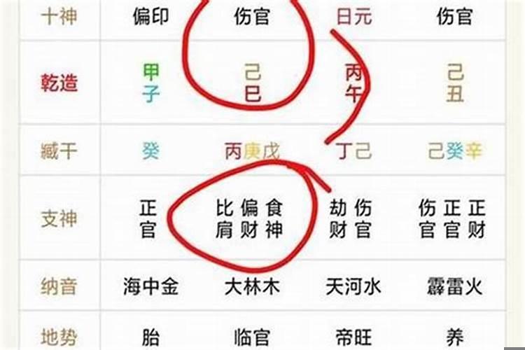 算命的说我今年伤官